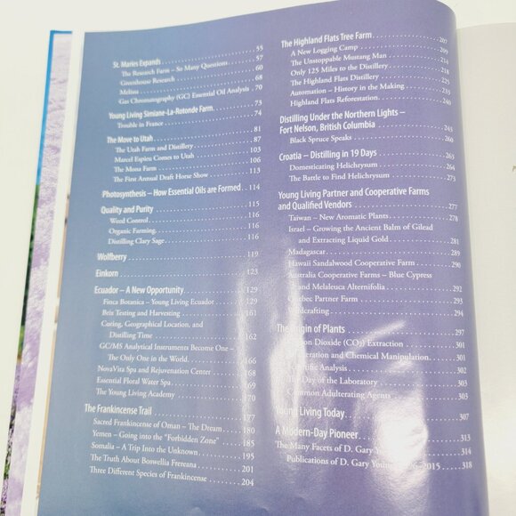 D. Gary Young The World Leader in Essential Oils Hardcover Book Young Living - Picture 6 of 7